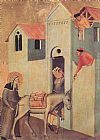 Beata Umilta Transport Bricks to the Monastery by Pietro Lorenzetti